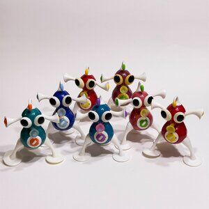 Lot of 7 McDonalds Zizzle IZ Happy Meal Toys 2006